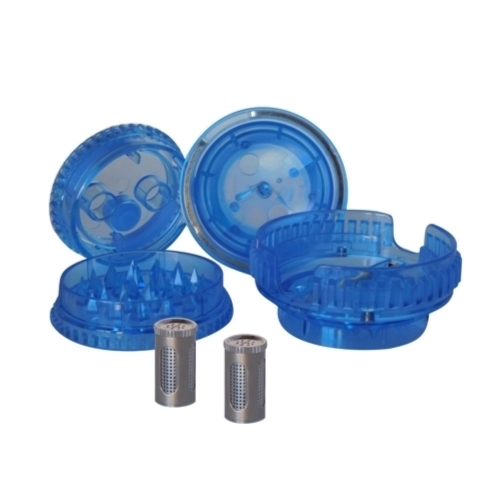 FlowerMate LoadX Dry Grinder (Blau) inkl. 2 Steel Pods