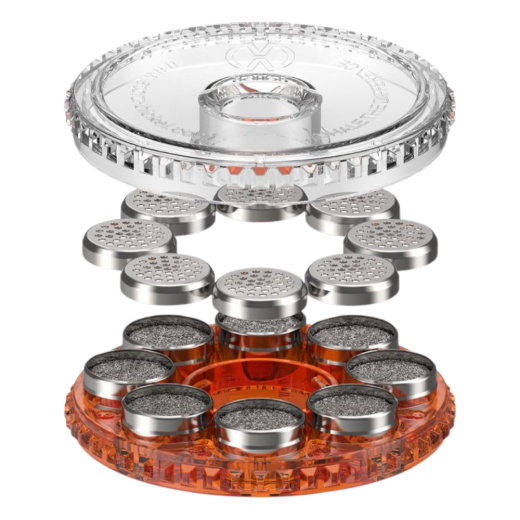 Storz & Bickel Filling Aid Magazine mit 8 Kapseln und 8 Extraktpads