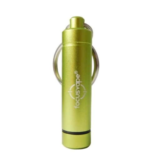 FocusVape Capsule Caddy/Steel Kapsel Container & Schlüsselanhänger *Grün*