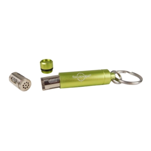 FocusVape Capsule Caddy/Steel Kapsel Container & Schlüsselanhänger *Grün*