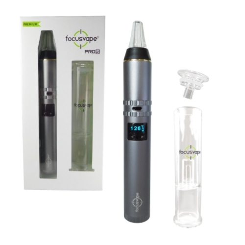 FocusVape Pro S Vaporizer Premium Set *Gun Metal* *Refurbished*