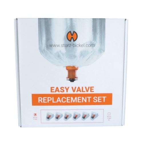 Volcano Easy Valve Ballon Set (klein | 2 feet | 60 cm) (6 Stück)
