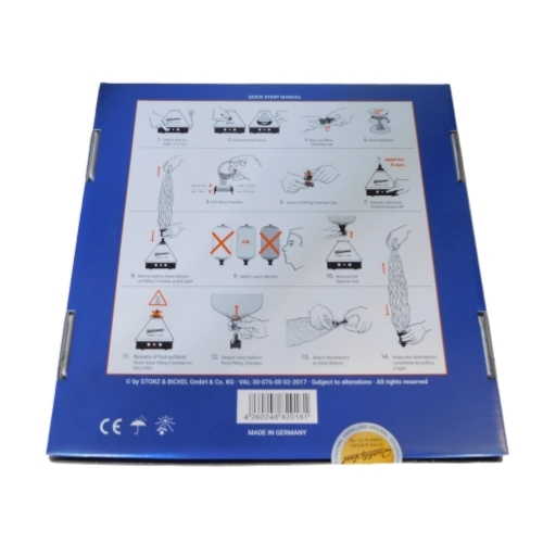 Volcano Easy Valve Ballon Set (klein | 2 feet | 60 cm) (6 Stück)
