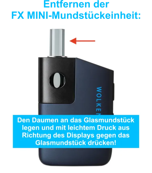 WOLKENKRAFT FX MINI Vaporizer *Nachtblau*
