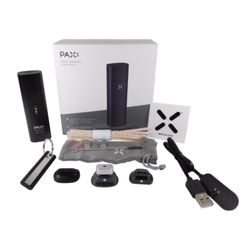 PAX 3 Vaporizer Komplett-Set *Charcoal* AquaVape³ Set