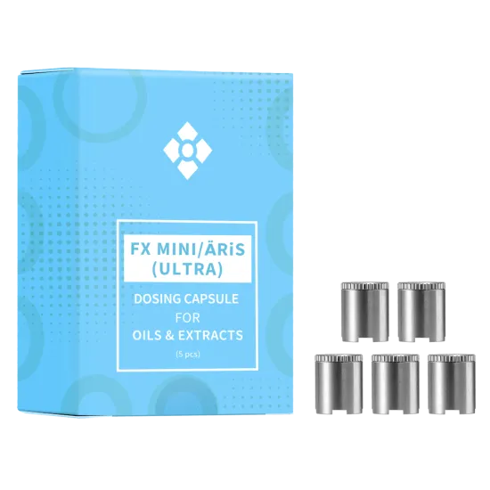 WOLKENKRAFT FX MINI (ULTRA) | ÄRiS (ULTRA) Vaporizer Dosierkapsel für Extrakte - 5 Stück