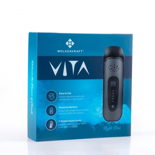 WOLKENKRAFT ViTA Vaporizer *Nachtblau*