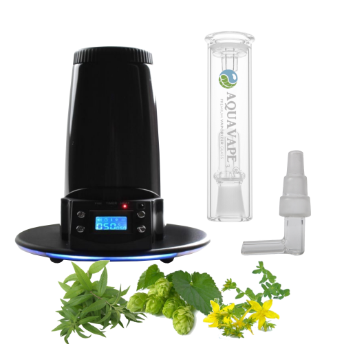 Arizer Extreme-Q 5.0 Vaporizer Set 2: AquaVape³ Set + Kräuterpaket I