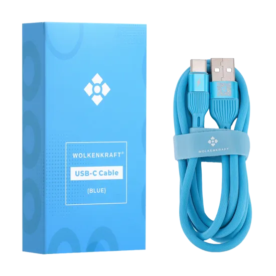 WOLKENKRAFT Premium USB-C-Ladekabel - 120 cm