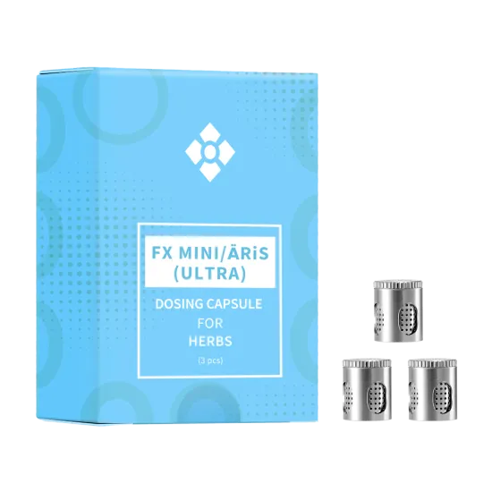 WOLKENKRAFT FX MINI (ULTRA) | ÄRiS (ULTRA) Vaporizer Dosierkapsel für Kräuter - 3 Stück