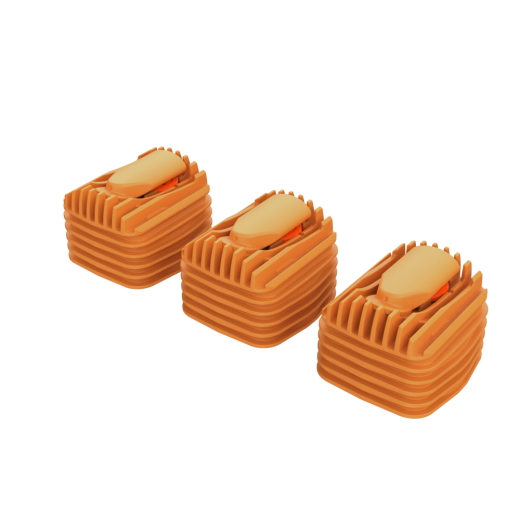 VEAZY Kühleinheit-Set (3 Stk.) *Inspiring Orange*