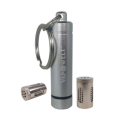 Focusvape Capsule Caddy | Steel Kapsel Dosierkapsel Container *Silber* (ohne Kapseln)