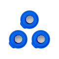 WOLKENKRAFT FX MINI Dichtungsring mit Sieb - 3 Stück-Box