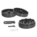 Cuboo Keramik Ultra Grinder 3-teilig - 62 mm *Grau*