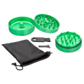 Cuboo Aluminium Ultra Grinder 3-teilig - 62 mm *Grün*