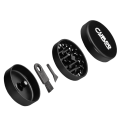Cuboo Aluminium Ultra Grinder 3-teilig - 62 mm *Schwarz*