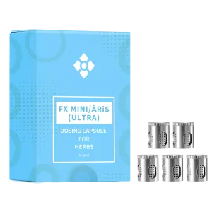 WOLKENKRAFT FX MINI (ULTRA) | ÄRiS (ULTRA) Vaporizer Dosierkapsel für Kräuter - 5 Stück