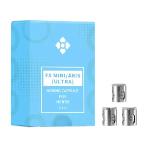 WOLKENKRAFT FX MINI (ULTRA) | ÄRiS (ULTRA) Vaporizer Dosierkapsel für Kräuter - 3 Stück